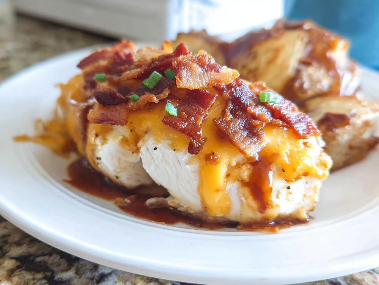Amazing Cowboy BBQ Bacon Cheddar Chicken