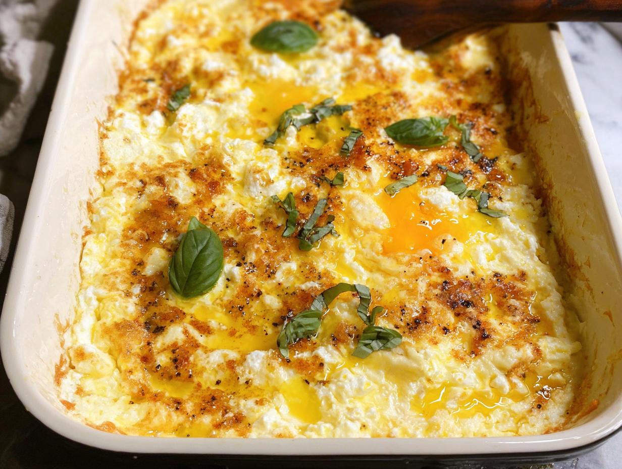 Amazing 25-Minute Baked Feta Eggs