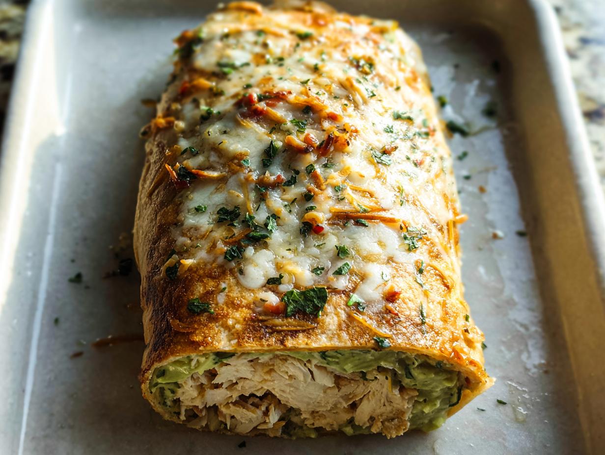 Amazing Chicken Avocado Ranch Burritos 45 Min