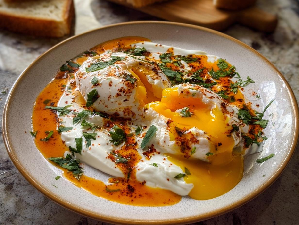Amazing Çılbır: 4 Eggs, Creamy Yogurt & Butter