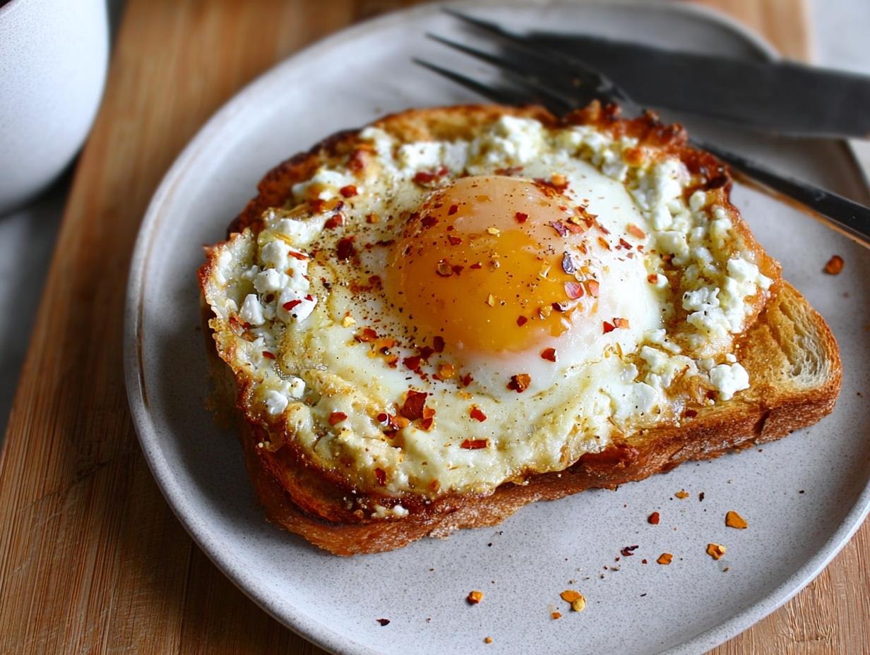 Amazing Crispy Feta Fried Eggs: 10-Minute Delight
