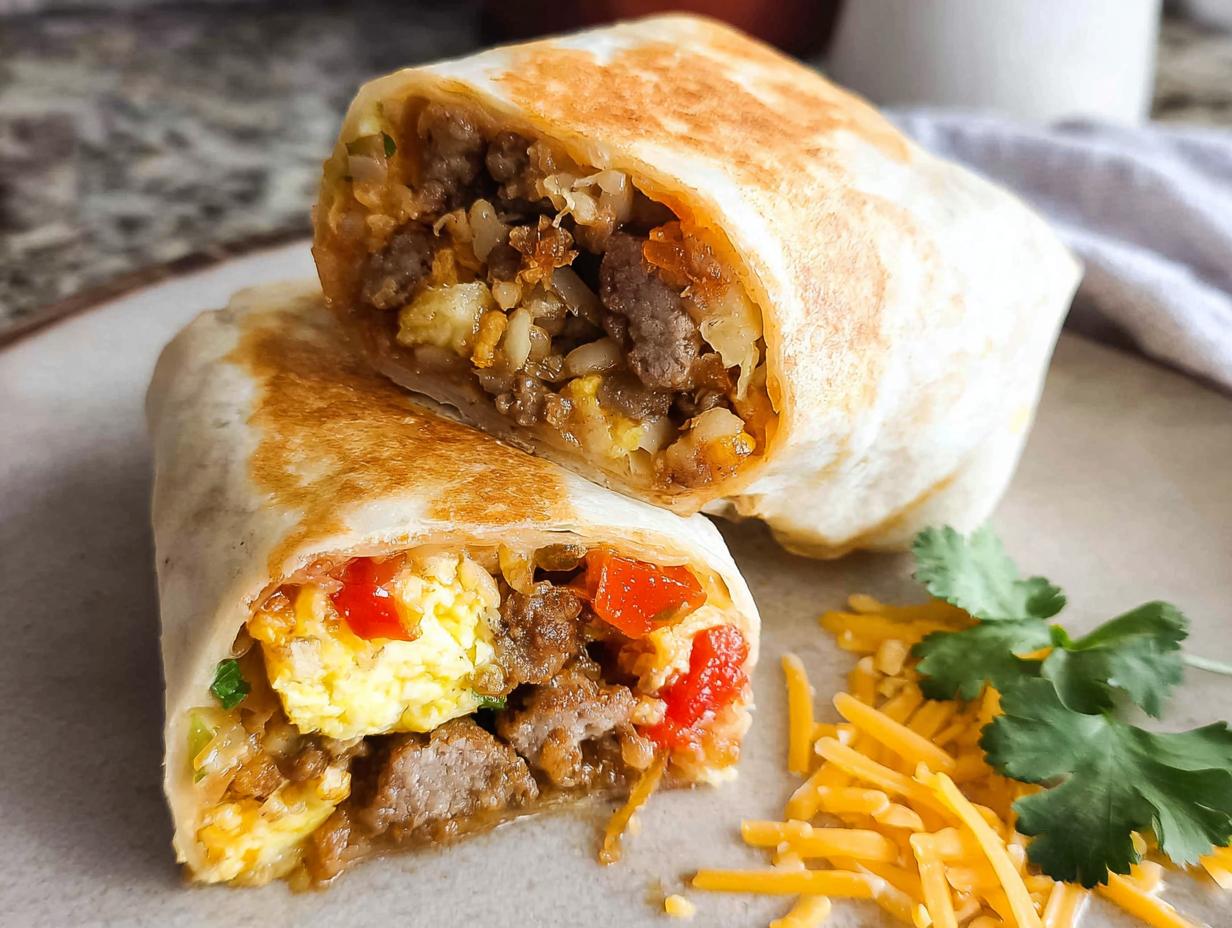 Effortless & Tasty Freezer Breakfast Burritos: 10 Min Prep
