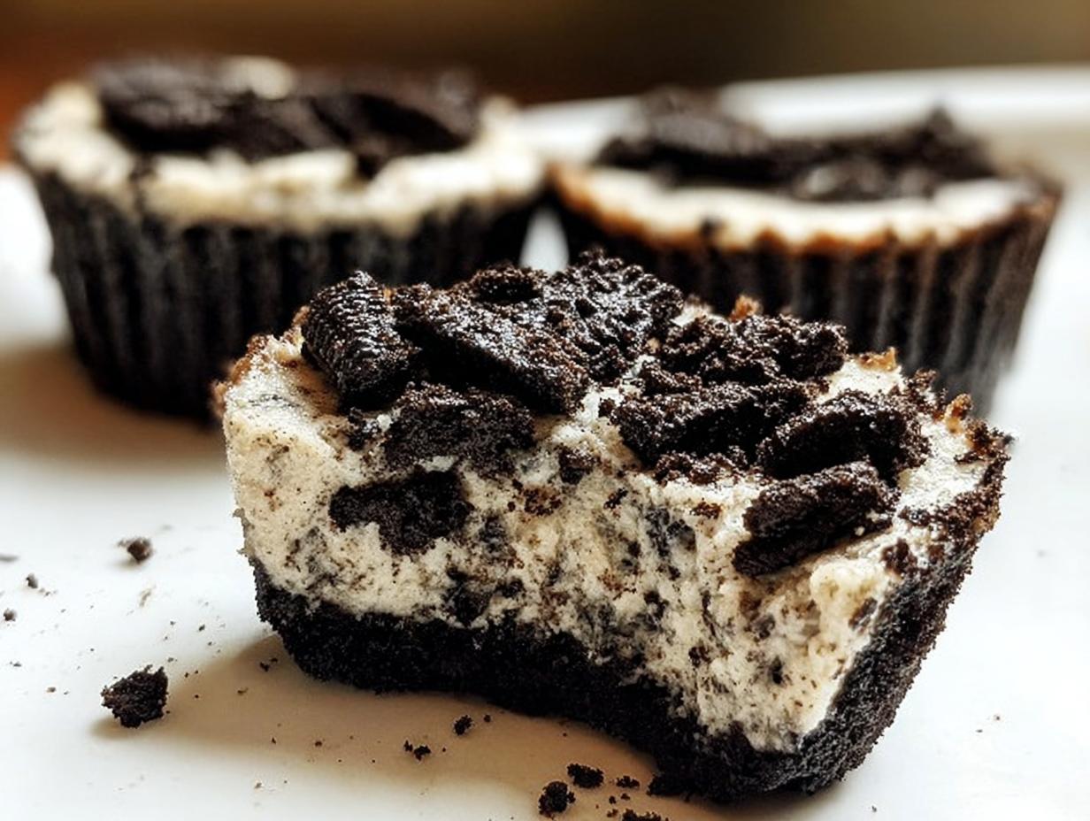 Amazing Healthy No-Bake Oreo Cheesecake Bites