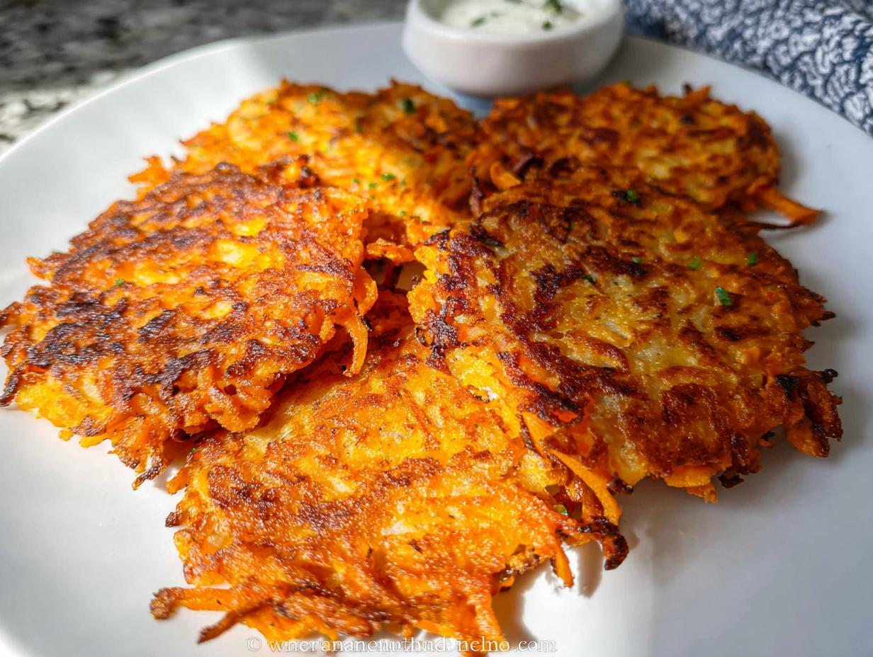 Amazing Healthy Sweet Potato Hash Browns