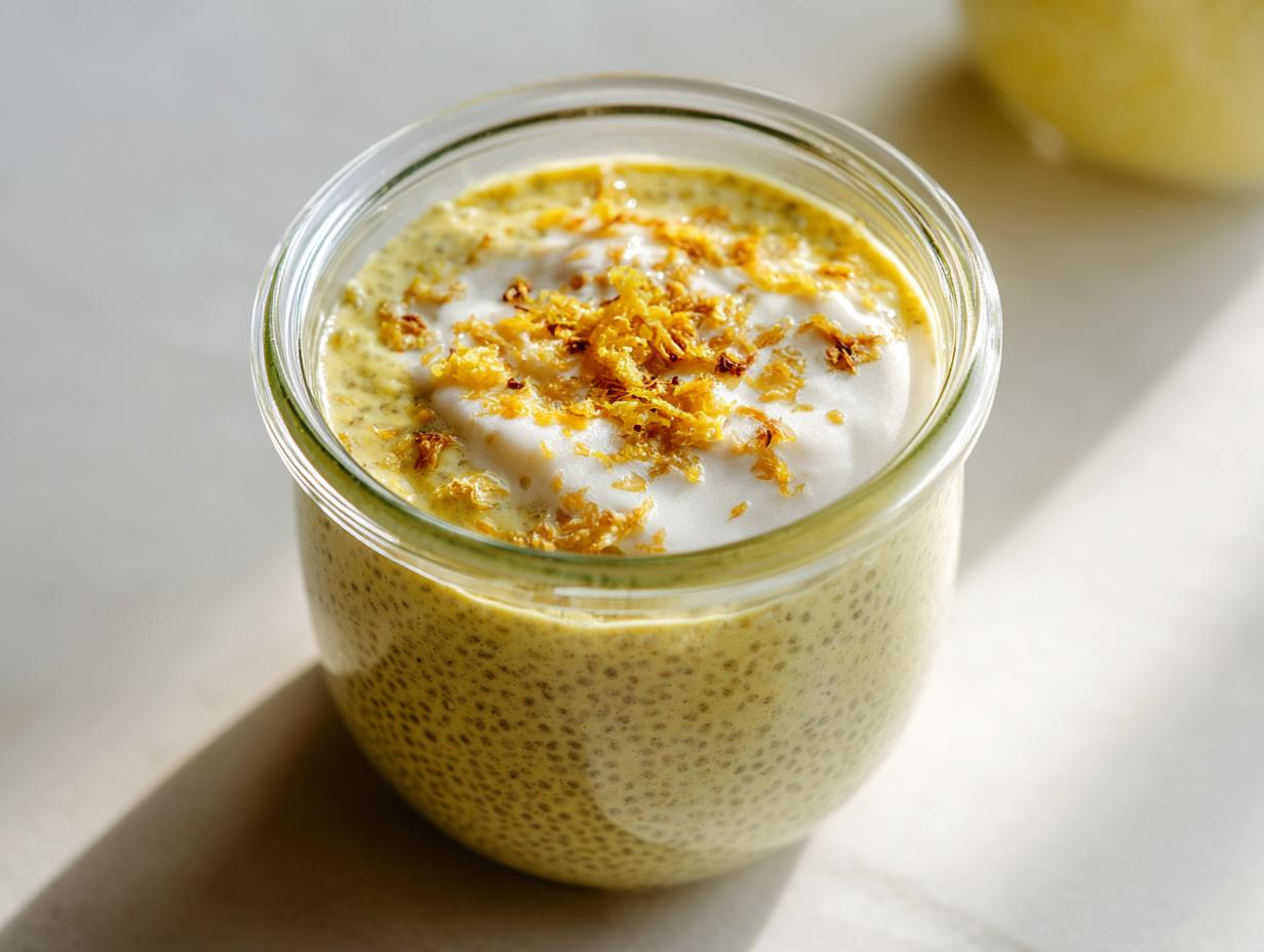 Amazing Lemon Cream Chia Pudding 1-Bowl Wonder