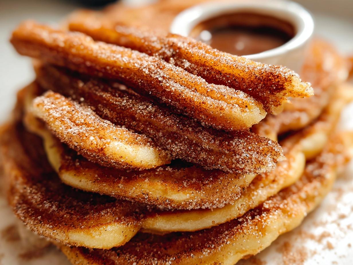 Irresistible Spanish Churro Pancakes: 1 Amazing Recipe