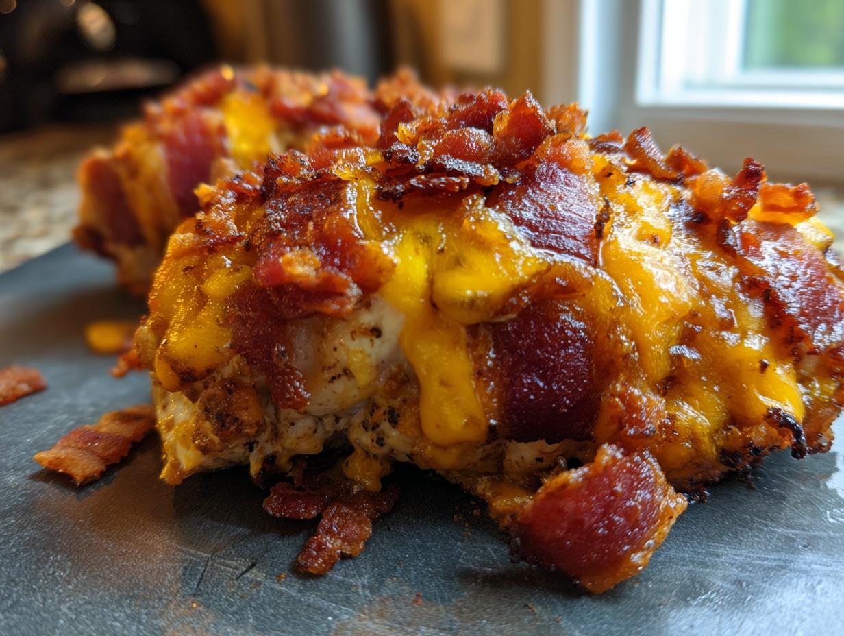 Crazy Easy Cowboy BBQ Bacon Cheddar Chicken