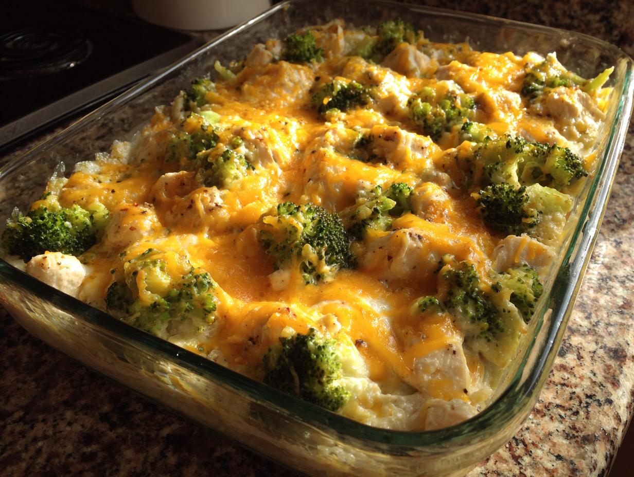 Amazing 15 Min Creamy Low Carb Chicken Casserole
