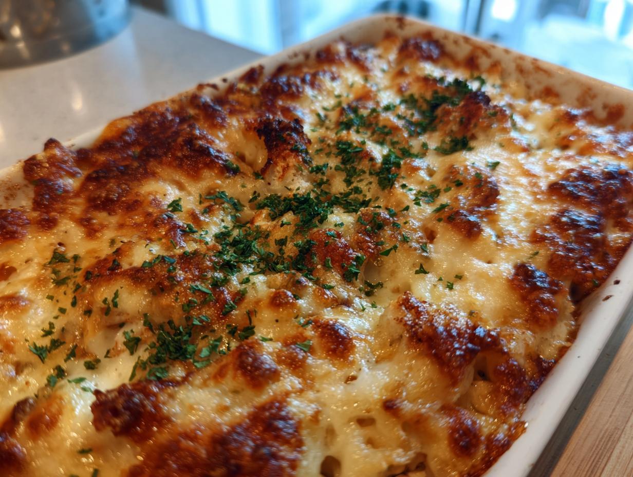 Amazing Creamy Low Carb Chicken Casserole