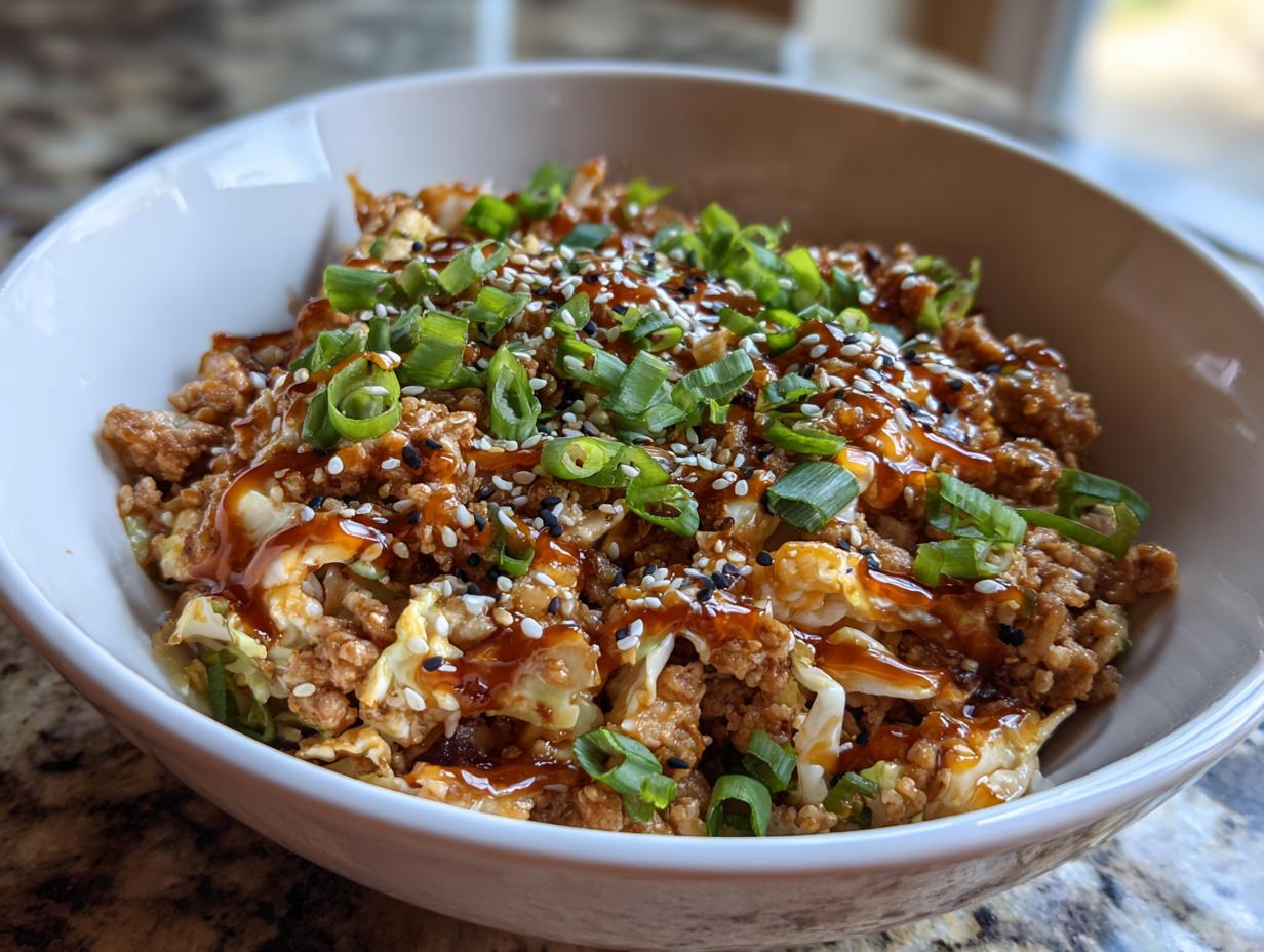 Amazing 40-Min Egg Roll in a Bowl