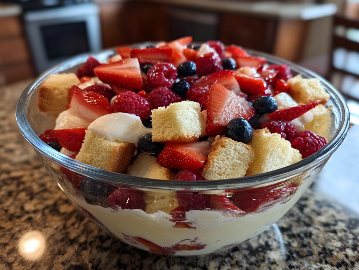 Amazing Fourth of July Desserts With Berry Trifle