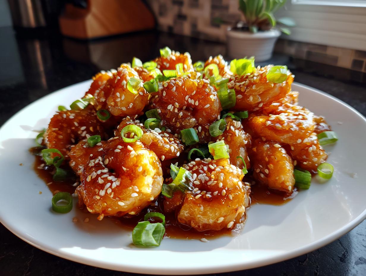 Amazing High-Protein Honey Garlic Shrimp 20 Min