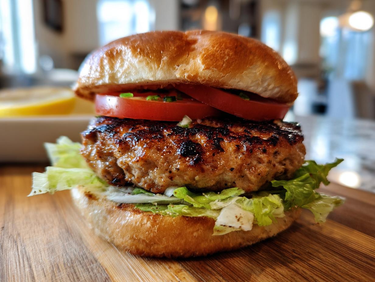 Juicy Turkey Burgers: 1 Secret for Flavor
