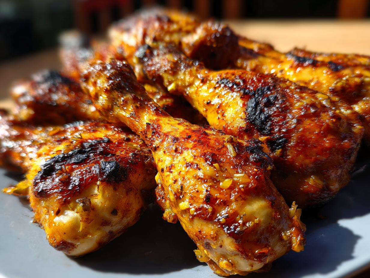 Amazing Grilling Recipes for Lemon Garlic Drumsticks