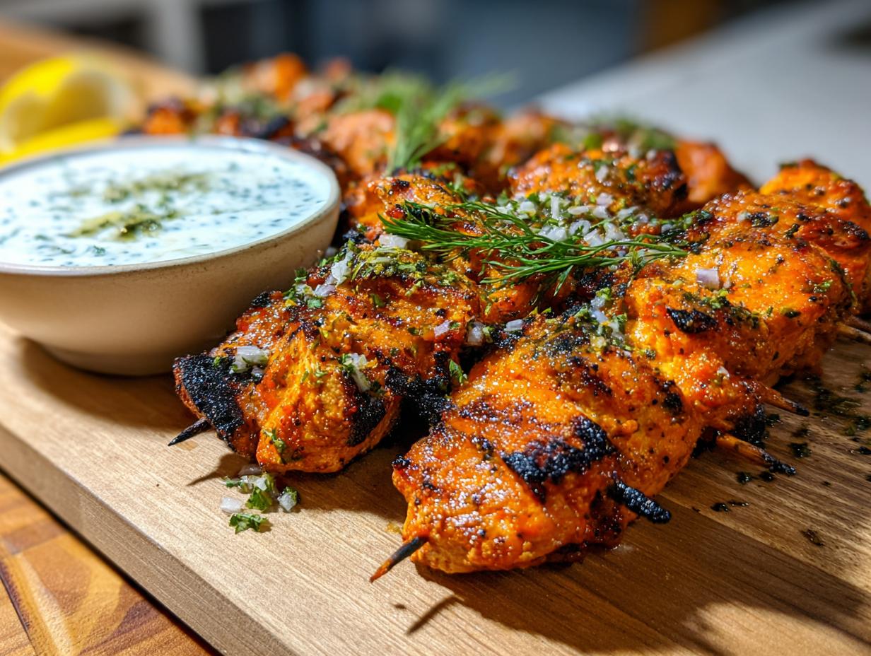 Smoky chicken skewers: 1 amazing recipe