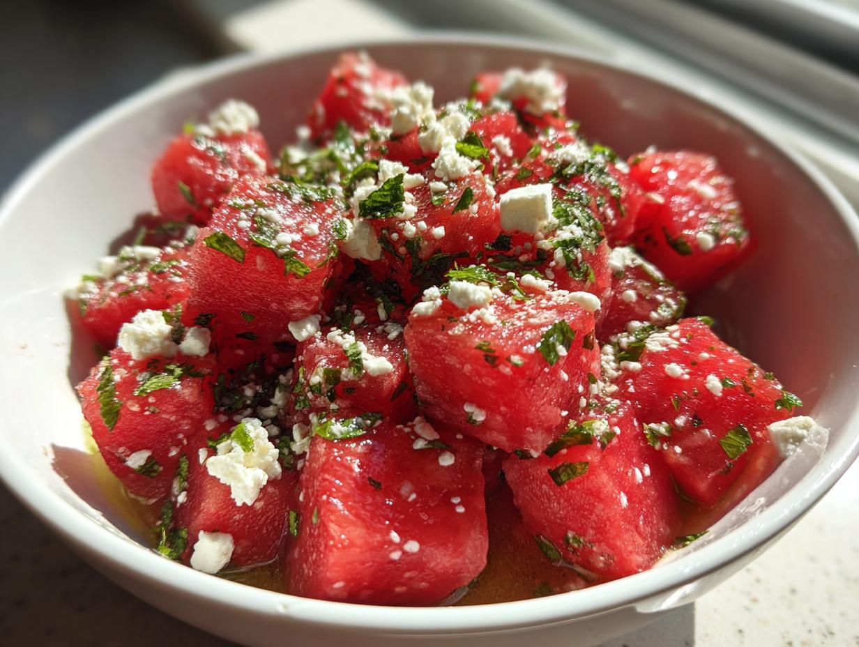 Amazing Summer Salad Recipes With Watermelon Mint 10 Min