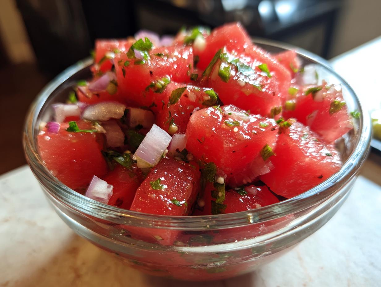Amazing Watermelon Recipes Keep Salsa Fresh
